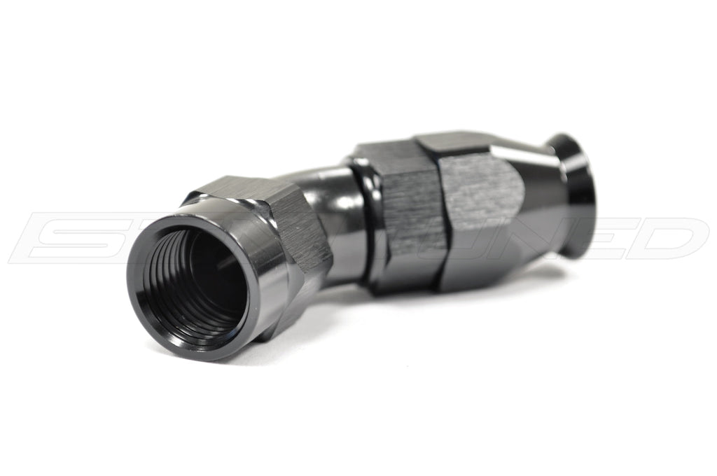 Vibrant Swivel Hose End Fitting for PTFE Hose -AN 45°