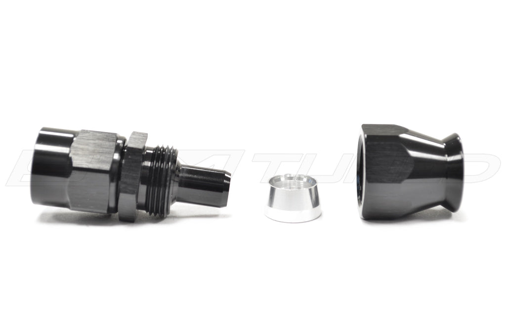 Vibrant Swivel Hose End Fitting for PTFE Hose -AN Straight