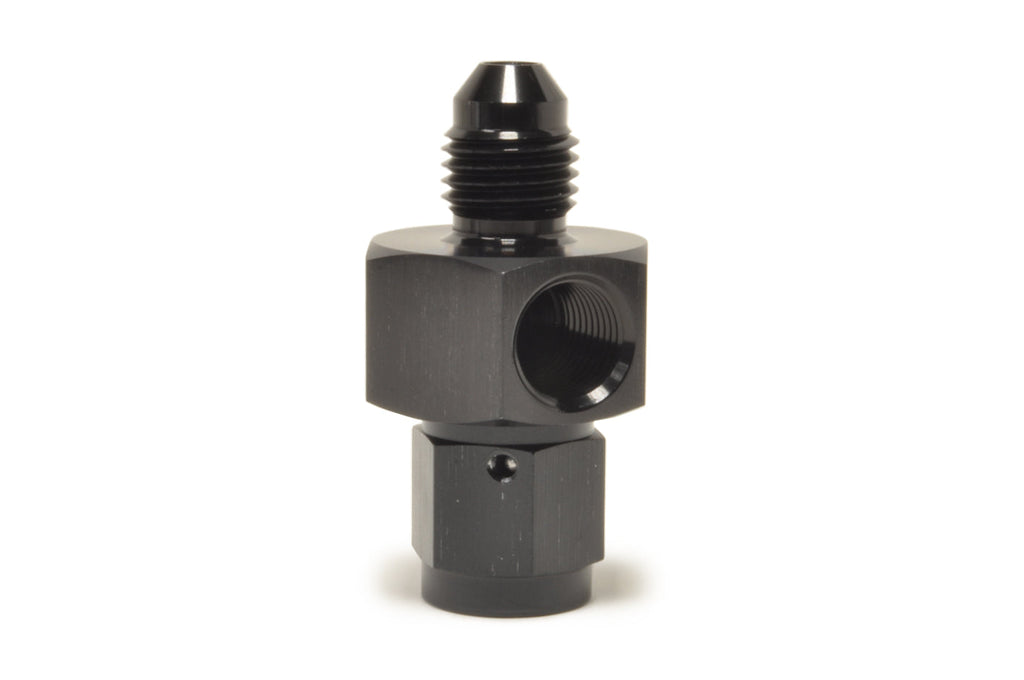 Vibrant Union Adapters with 1/8" NPT Port (Female AN to Male AN)