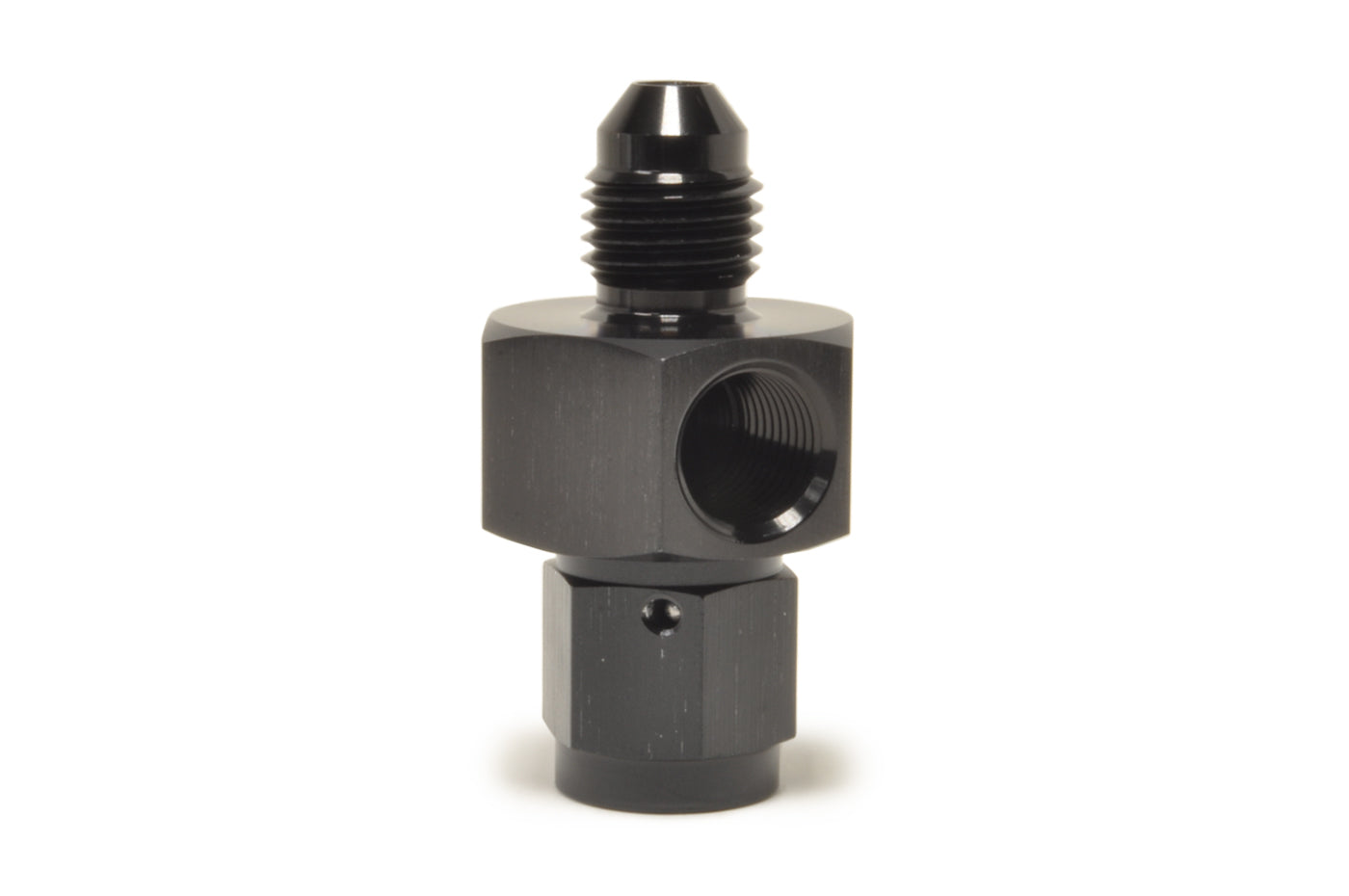 Vibrant Union Adapters with 1/8" NPT Port (Female AN to Male AN)